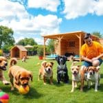 Dog day care for dogs new to the UK